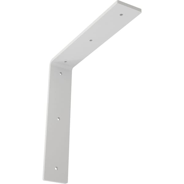 Ekena Millwork Hamilton Steel Bracket, White Primer 2"W x 10"D x 10"H BKTM02X10X10HAPWH - main